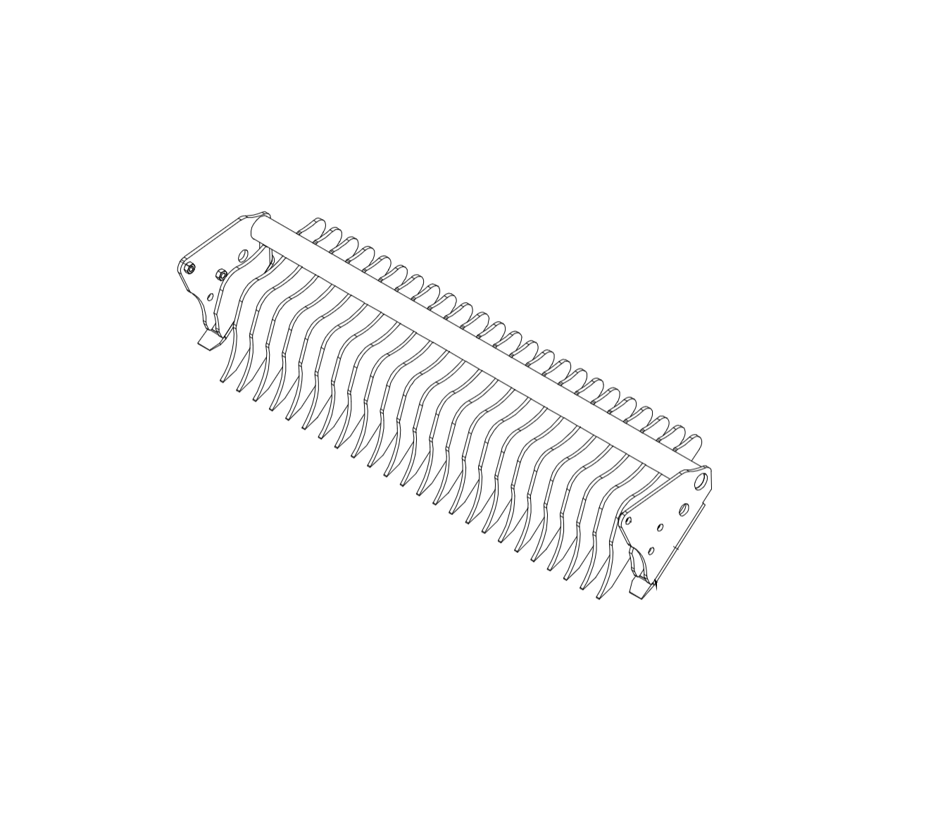 ACH01046 | 15-tooth Comb Assembly 3 ACH01046 | 15-tooth Comb Assembly