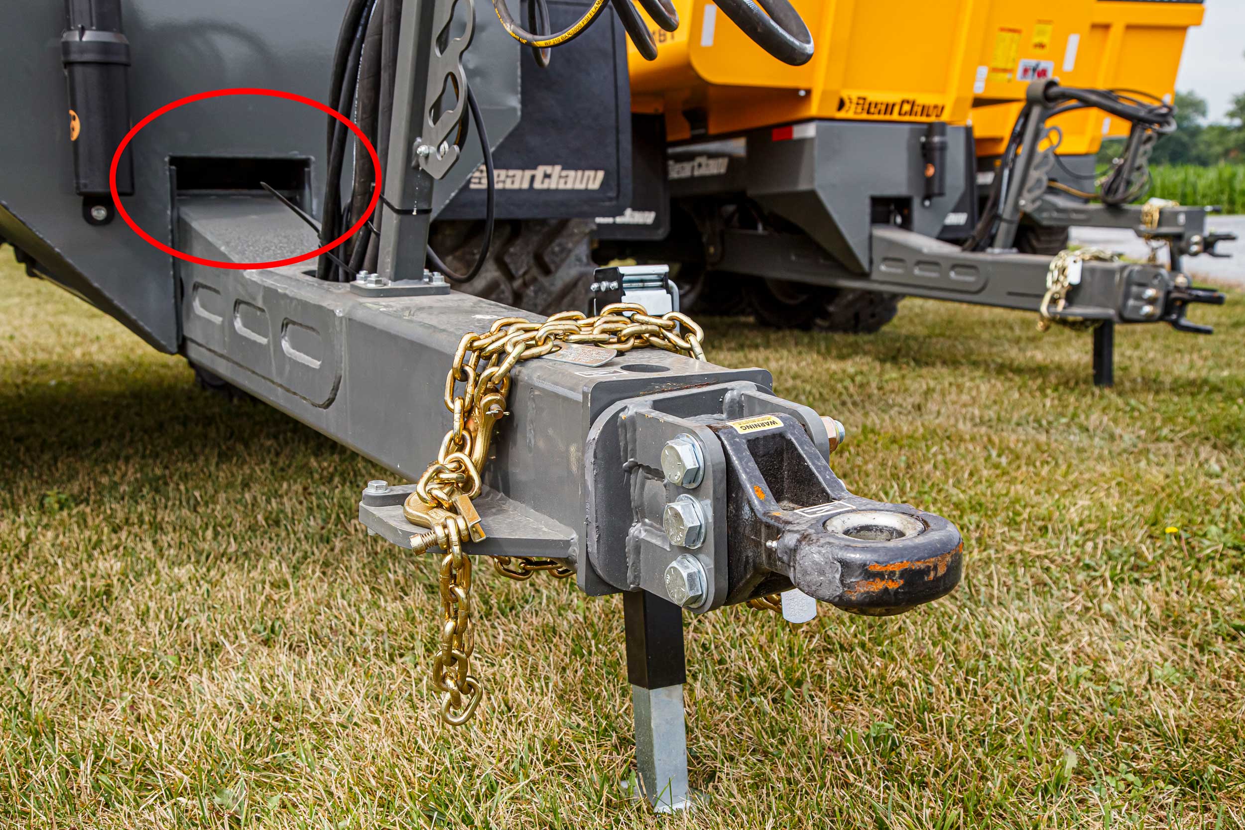 bearclaw rubber ride hitch 2