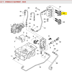 Alternative view of 6507309M91 - Valve / Solenoid